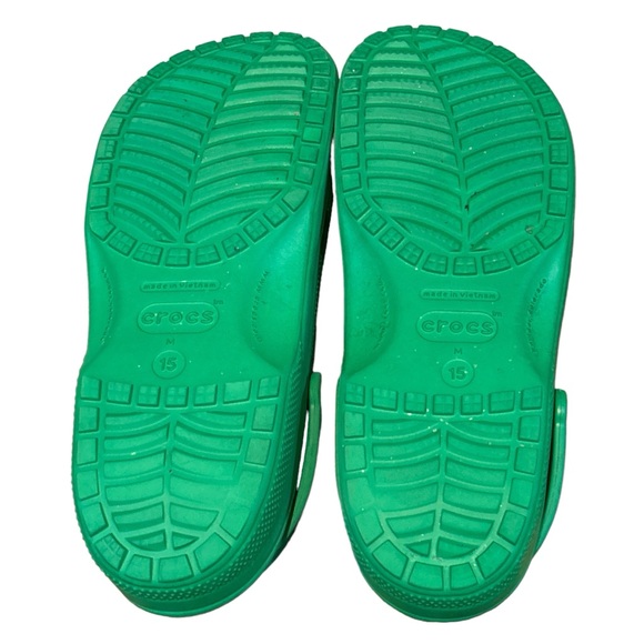 Men's Crocs Classic Clog Grass Green - Picture 15 of 16
